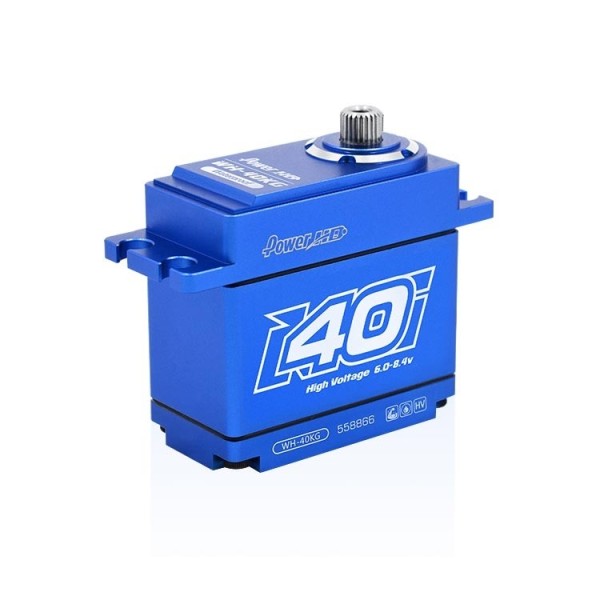 PowerHD WH-40KG (8,4V 40kg 0,17s) waterproof Servo