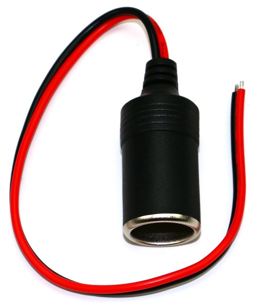 Buchse zu Zigarettenanzünder-Stecker