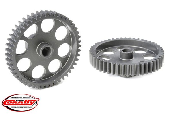 Motorritzel ALU 48dp 48Z Ø3,17mm Welle, AL7075 hart eloxiert