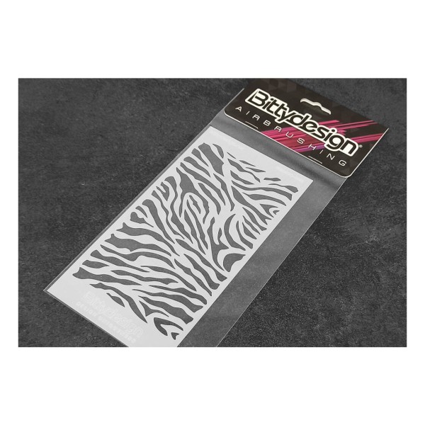 Bittydesign Lackierschablone - Zebra