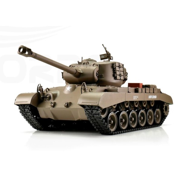 M26 Pershing 1:16 grün BB+IR (Metallketten/Getriebe)