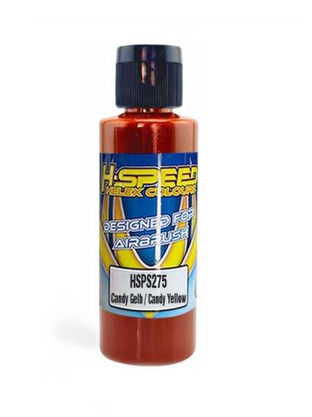 Lexan Airbrush Farbe 60 ml Candy Gelb / Candy Yellow
