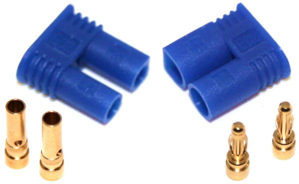 Stecker EC2 Stecker + Buchse (1 paar)