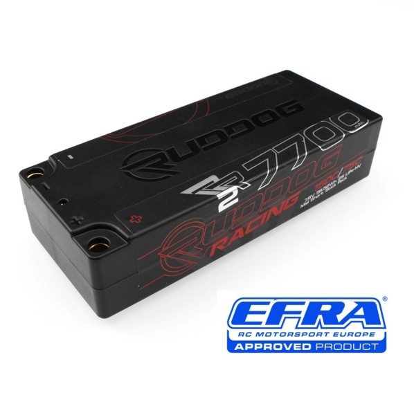 7,6V 7700mAh 150C (h25,0mm) RR2 Mid-Shorty LiPo, RUDDOG