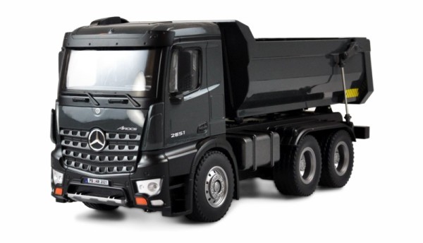 AMEWI Mercedes-Benz AROCS LKW Kipper PRO Metall RTR grau