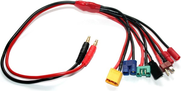 Ladekabel zu EC3 / MPX / XT60 / CT4 / Ultra T / Fut/JR