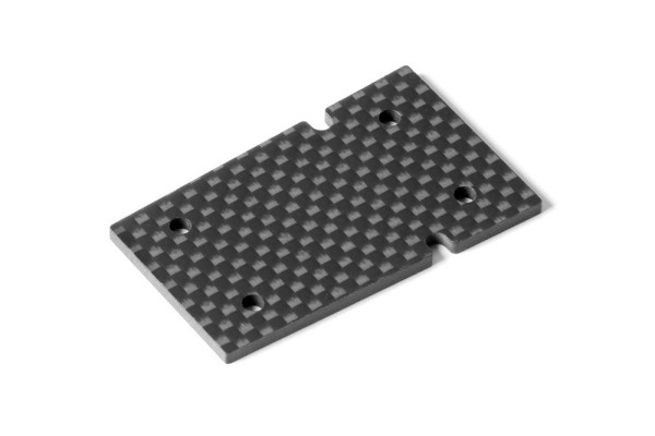 XB4´20 Kohlefaser Platte Getriebeerhöhung Schmal 2mm