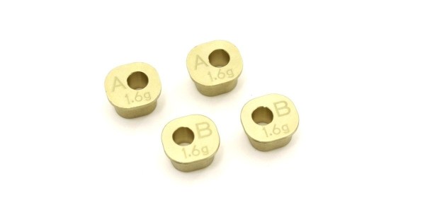 Hinterer Nabentragerhal Set Inferno Mp10 - Messing