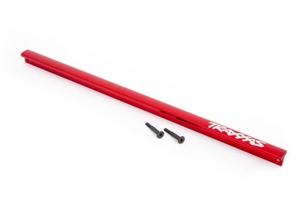 Chassis Brace (T-Bar) 6061-T6 Alu rot + Schrauben