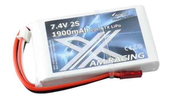 ATX LiPo-Senderakku 2S 7,4V 1900mAh 20C BEC