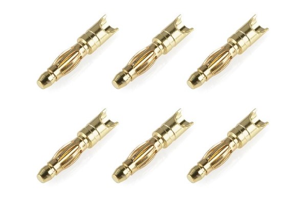 Goldstecker Ø2mm, 6 Stück