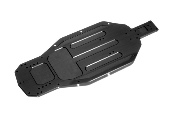 XB2 Alu Chassis Mit Gebogenen Seiten - Swiss 7075 T6 (2.5mm)