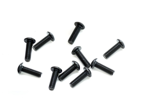 SWORKz Linsenkopfschraube Innensechskant M2.5x8mm (10)