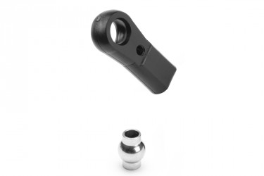 MAXI-Kugelgelenk M3, Zapfenkugel mit Bohrung, D=6,0mm, Bohrung 3,0mm, 2 stück