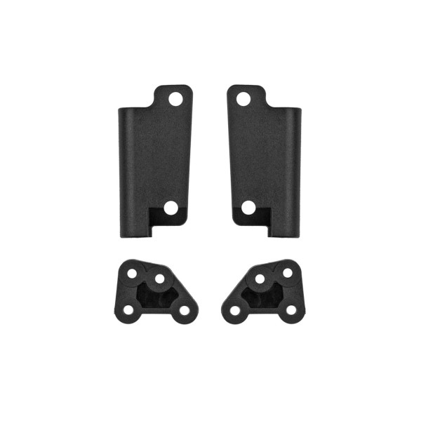 Team Associated RC10GT Rear Arm and Shock Mounts, Black
