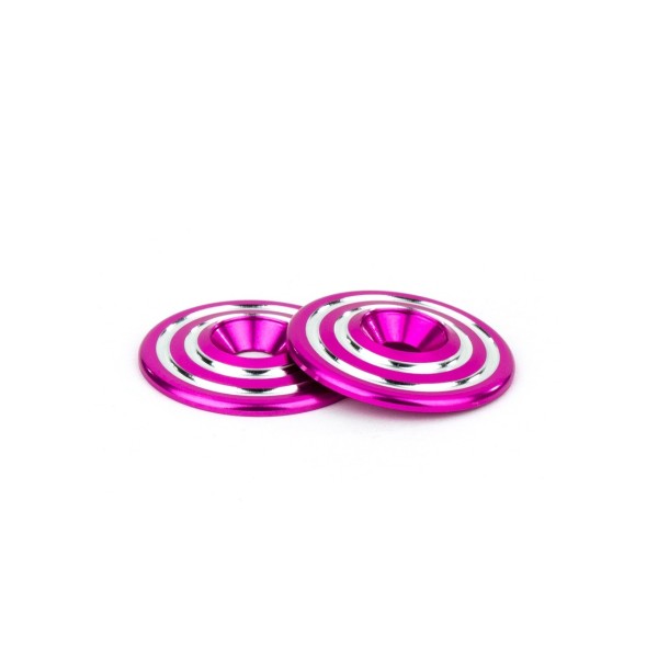 Avid RC "Ringer" 1:10 Heckspoilerscheiben pink (2)