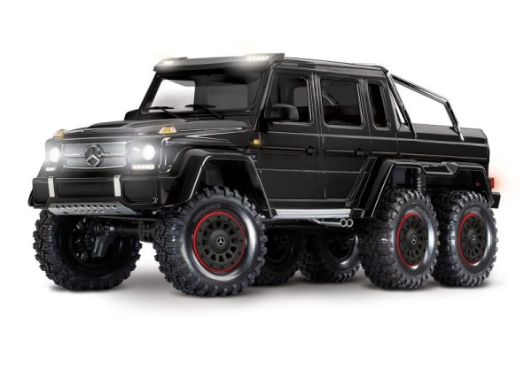 Traxxas TRX-6 Mercedes Benz G63 AMG 6x6 clipless schwarz ARTR