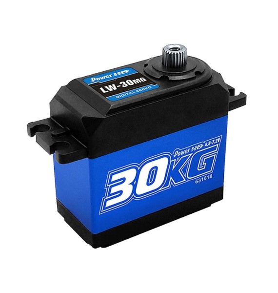 PowerHD LW-30MG WP (7,2V 30kg 0,14s) waterproof Servo