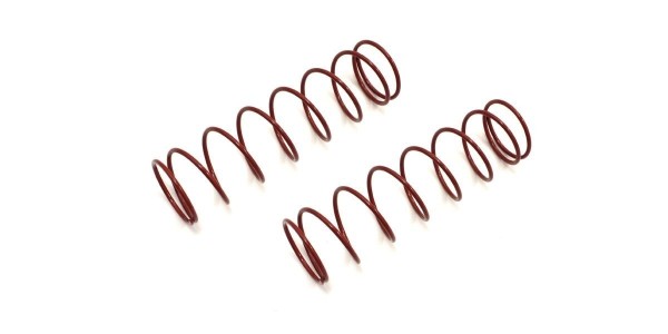 Dämpferfedern Big Shock M 8.5X1.5 L=81mm Rot (2)