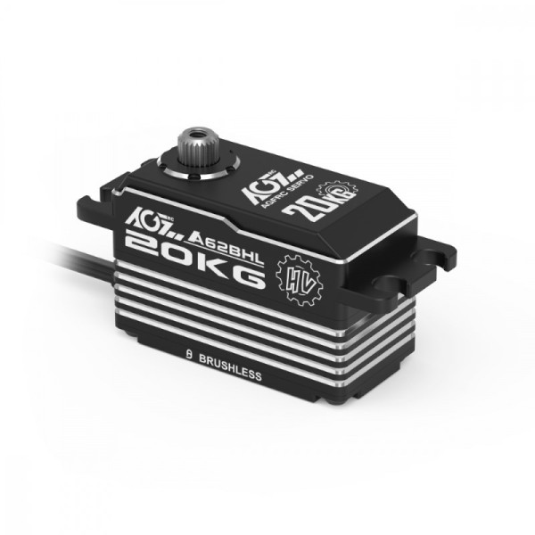 A62BHL (8,4V 20kg 0,07s) Low Profile Servo, AGF-RC