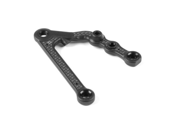 X4 CFF™ FRONT LOWER ARM - INNER SHOCK POSITION - GRAPHITE - RIGHT