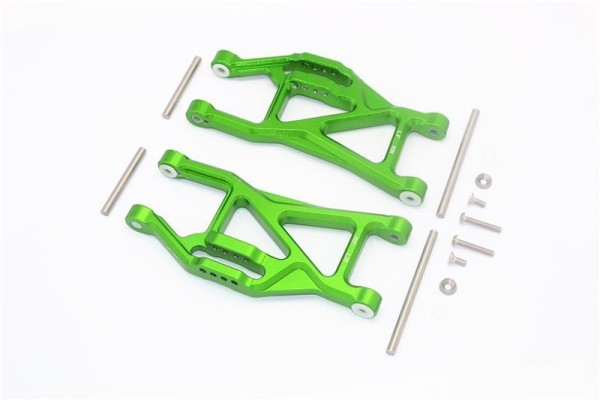 GPM Alu Front-/ Heck-Lower Arms -14Pc Set Grün