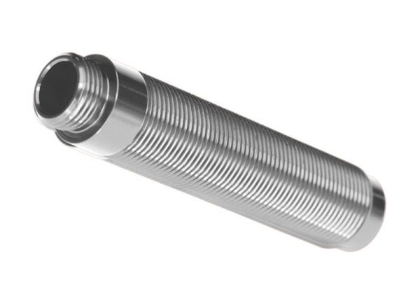 Dämpfer-Gehäuse, GTS lang Alu silber (1) (für #8140)