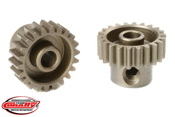 Motorritzel 48dp 22 Zähne Stahl Ø3,17mm Welle