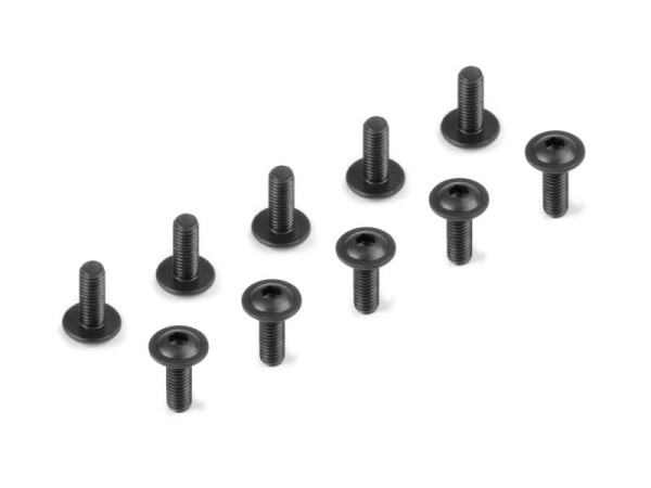 Hex Screw Flanged Sh M3x8 (10)