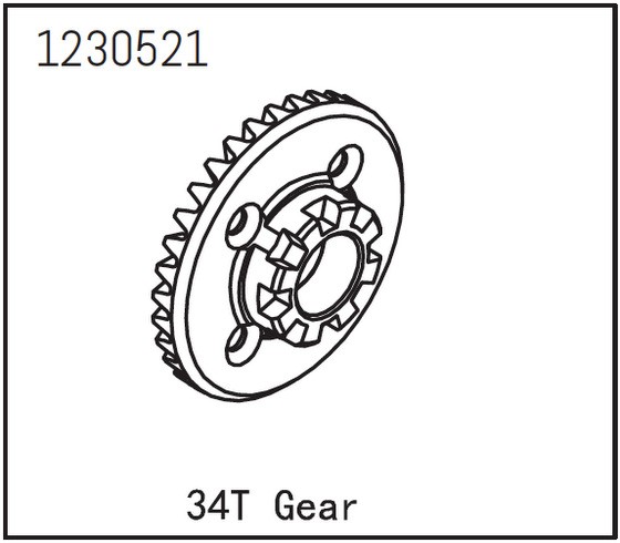 Differentialgetriebe 34Z