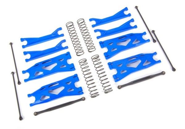 Traxxas Wide Suspension Kit für X-MAXX, blau *SALE*