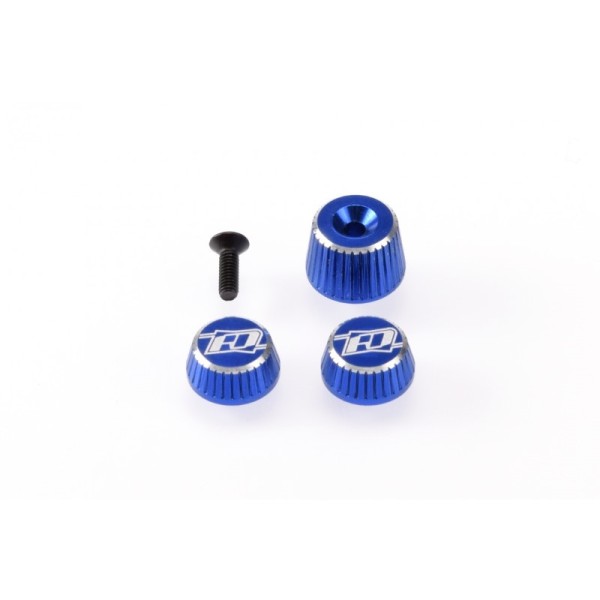 Revolution Design M17 Dial and Nut Set (blau), auch MT-44