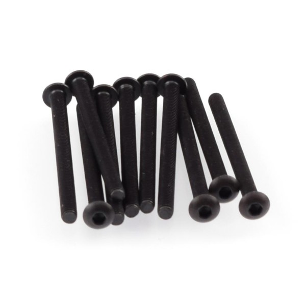 Schraube M3x40mm Rundkopf Stahl