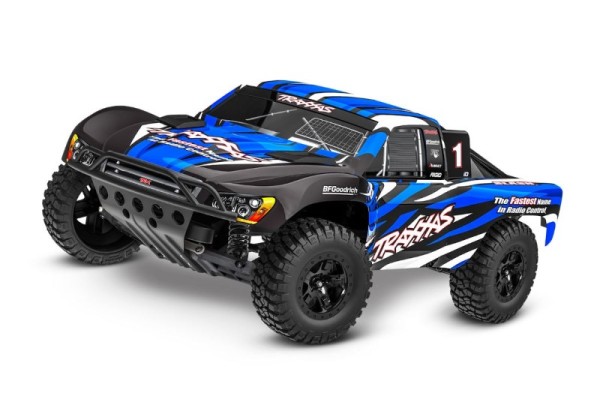 Traxxas Slash HD 2WD RTR blau-X (inkl. Akku und USB-C Lader)