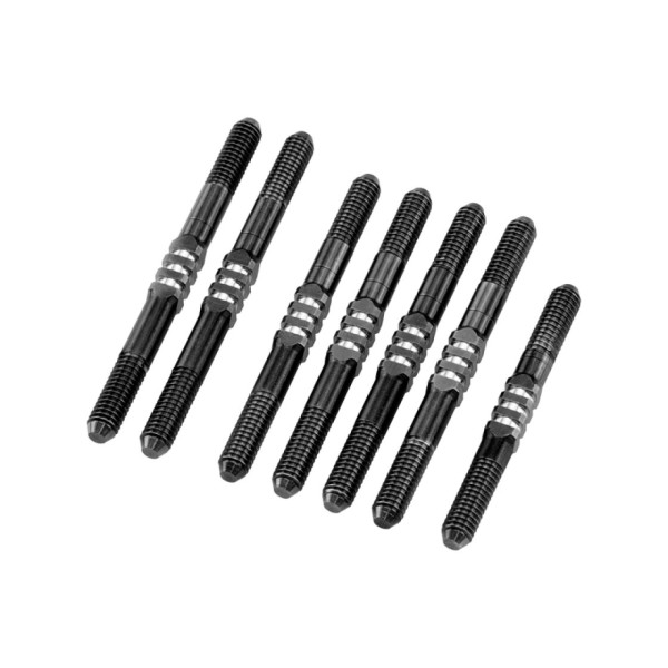 B74.2 Titan Spurstangen Set schwarz M3,5, JConcepts