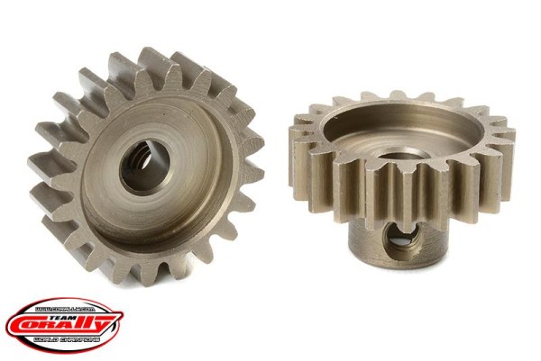 Motorritzel Modul 1 20Z, Stahl gehärtet, 5mm (1 St), Corally