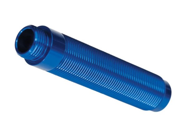 Dämpfer-Gehäuse, GTS lang Alu blau (1) (für #8140X)