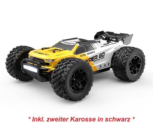 Hyper GO Truggy 1:14 Brushless 4WD RTR (inkl. 2 Karossen)