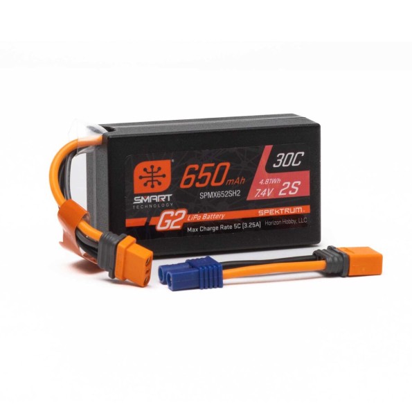 7,4V 650mAh 30C Smart LiPo