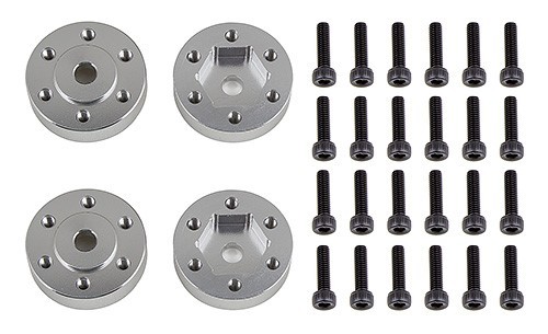 Element RC FT Enduro Beadlock Hex Adapters, aluminum