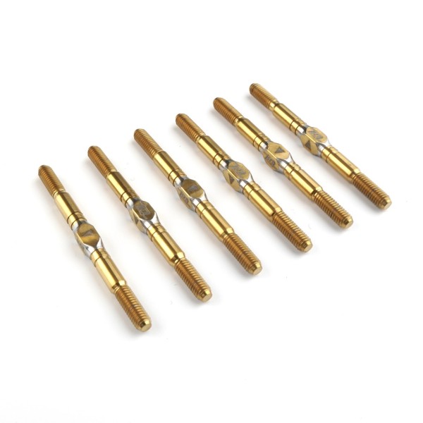 B7.1 Nexus Titanium Turnbuckle Set (Marcus Kaerup Edition | 3.5x48mm | 6pcs)