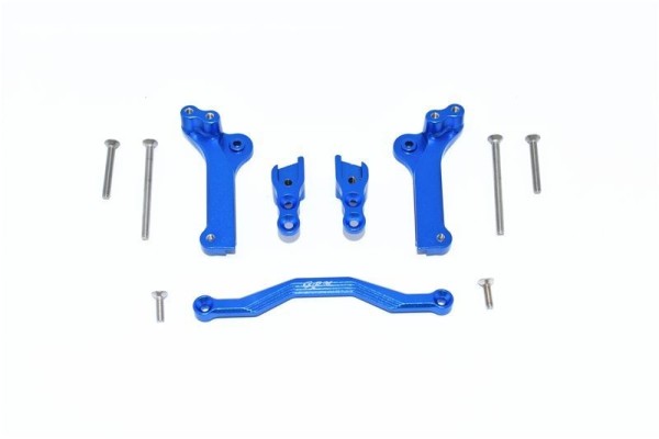 GPM Alu Heck-Shock Mount -11Pc Set Blau