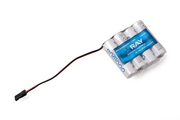 4,8V 2000AA ENELOOP Sanyo Empfängerakku (flach)