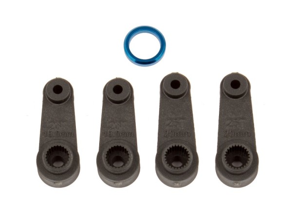 B74.2/.1 Servo Hörner 18,5 + 20,0mm 2x25Z 2x23Z (4)