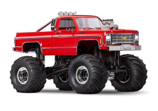 TRAXXAS TRX-4MT Chevy K10 4x4 rot 1:18 Monstertruck RTR