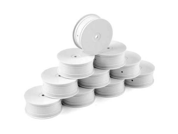 1:10 4WD Frontfelgen weiß 12mm 2,2", Hudy (10)