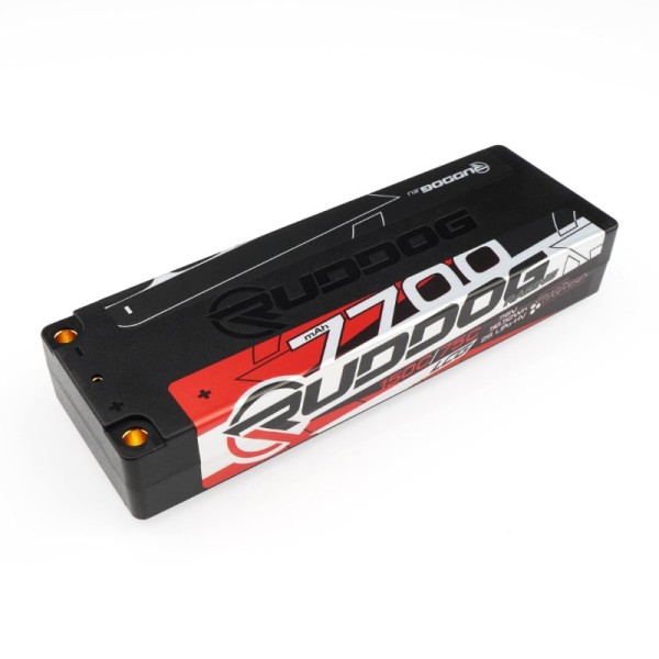 7,6V 7700mAh 150C (h22,5mm) LCG LiPo, RUDDOG Racing