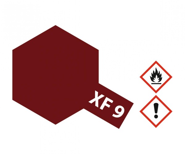 XF-9 Rumpf-Rot matt, 10ml
