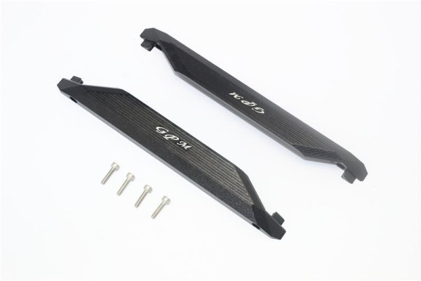 GPM Alu Chassis Nerf Bars -6Pc Set Schwarz