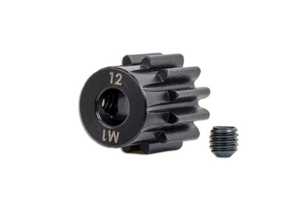 Ritzel 12Zähne (1.0 Metric Pitch) (für 5mm Welle) + Madensch
